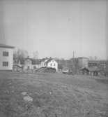 Odensbacken, fornlämningar och bostadshus.
17 april 1941.