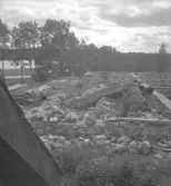 Kägleholms slottsruin.
2 juli 1942.