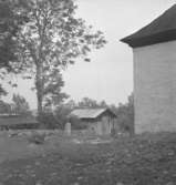 Ödeby kyrka, exteriör.
11 augusti 1942.