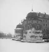 Örebro slott, exteriör.
14 januari 1943.