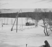 Siggebohyttans bergsmansgård, exteriör.
18 februari 1945