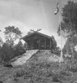 Nyboda, stuga (byggnad).
12 augusti 1945