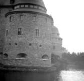 Örebro slott, exteriör.
1 september 1949.