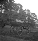 Siggebohyttans bergsmansgård, vagn.
14 september 1952.