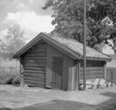 Byggnad. Nora, kvarteret Kråkan 5.
juli - augusti 1954.