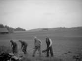 Fjugesta hembygdsgård.
Bilden tagen år 1954.