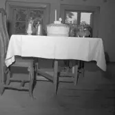 Cajsa Wargs huset, interiör av festsalen.