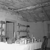 Cajsa Wargs huset, interiör av festsalen.