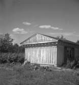 Fåsjöhyttan, bostadshus.11 augusti 1958.