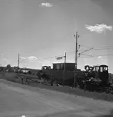 TGOJ-transporten, den tyngsta i Sverige. Tåg.