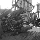 Traktorolycka.
Ernst Karlsson, Ställdalen.