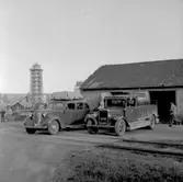 Brandstationen i Ställdalen, brandbilar.