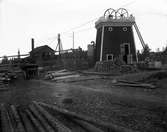 Dalkarlsbergs gruvor.
Bilden visar Troili schakt i Dalkarlsberg någon gång efter 1902.