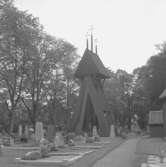 Kvistbro kyrka, exteriör.
September 1964.