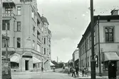 Fredsgatan österut från Storgatan.