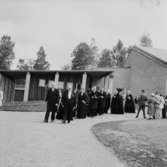 Invigning av Bråneryds kyrkogård i Huskvarna.