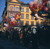 Hindersmässomarknaden 1964-01. Ballonger.