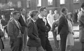 Kommunisternas möte på Malmtorget i Kopparberg, den 3 september 1961.