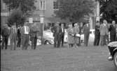 Kommunisternas möte på Malmtorget i Kopparberg, den 3 september 1961.