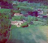 Olika byggnader i Pershyttan, Nora.