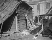 Rivning av skolan i Askersund.
4 maj 1963.