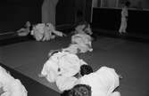 Ungdomar från Lindome judoklubb tränar, år 1984.

För mer information om bilden se under tilläggsinformation.