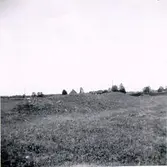 Rösen med toppstenar i Skånums by, Grolanda.