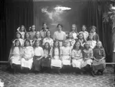 Skolfoto. Skolklass.