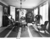 Rantens gård (nuvarande Rangården) 1918. Interiör matsal och salong.
