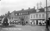 Parti av Stora torget, Falköping.