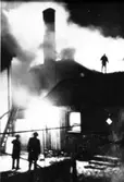 Branden i Wera-magasinet natten 12-13 dec.1963.