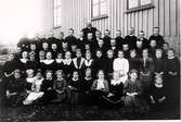 Vilske-Kleva skola 1908-09. Lärare: Anders Linderoth.