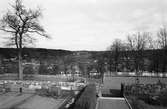 Utsikt från Kållereds kyrka mot Livered, år 1984.

Fotografi taget av Harry Moum, HUM, Mölndals-Posten, vecka 13, år 1984.