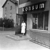 Konsums mjölkaffär.