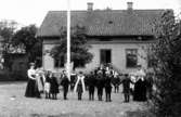 Kv. S:t Bernhard. Rantens småskola, byggd 1886. Undervisning till omkring 1965, sedan lokaler för ABF.