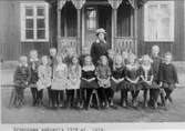Brunnhems småskola 1918 el. 1919.