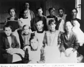 Foto taget utanför Brunnhems småskola.