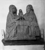 Brismene kyrka. Kyrkskulpturer i trä.