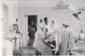 Länslasarettet, från ombyggnaden 1936-37. Operationssal. dr. Sam. Pettersson.