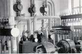 Länslasarettet, panncentralen. Foto från ombyggnaden 1936-37. Maskinist Rahn.