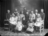 Skolfoto. Skolklass.