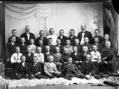 Skolfoto. Skolklass.