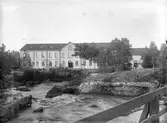 Vetlanda Ullspinneri i Sjunnen år 1900.