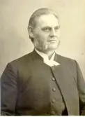 Kyrkoherde Sven Johan Selander. 70 år 1918. Hångsdala.