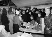 Julmarknad i Uppsala december 1940