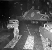 Flygplansdelar transporteras genom Jönköping.