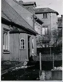 Kv. Tornväktaren, Storgatan 17-19. Från gårdssidan. Närmast Silvénska huset, Storgatan 19. Huset ovanför Silvénska kallades  