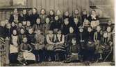 Folkskolan. En skolklass på 1890-talet.