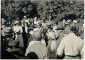 Från Västsvenska Hembygdskonferensen i Falköping 25 Augusti 1935. Ett välkommen till Åsle Tå.