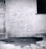 S:t Olofs kyrka. Undersökningen 1950-62. Gammal port.